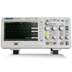 SDS1102CML+ oscyloskop cyfrowy 2 x 100MHz