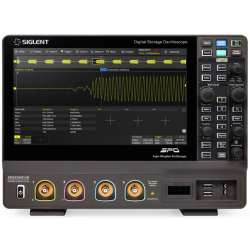 SDS2104X HD oscyloskop cyfrowy 4x100MHz 12 bitów